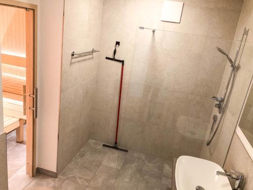 Koupelna v ubytování Haus Johanna