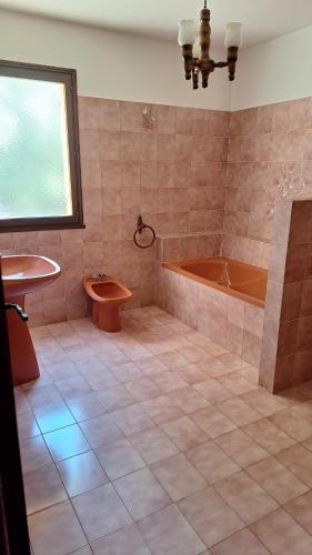 Koupelna v ubytování Villa de campagne en Corse