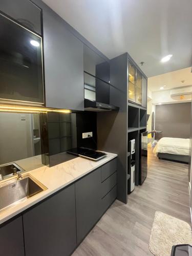 Ένα ή περισσότερα κρεβάτια σε δωμάτιο στο Apartment SeaView, Netflix, HighFloor