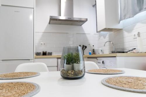 A kitchen or kitchenette at Calahorra Experience