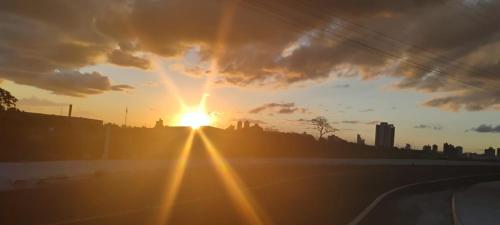 Blick auf den Sonnenuntergang/Sonnenaufgang von des Ferienhauses aus oder aus der Nähe