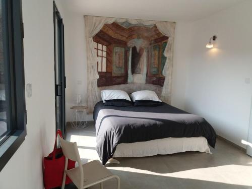 villa moderne au centre de l'Isle sur la Sorgue