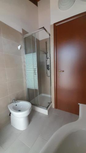Ванная комната в Villa delle Fresie B&B