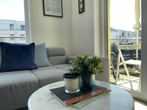 Χώρος καθιστικού στο Comfy Apartment