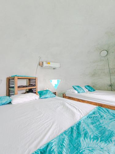 Barracuda Glampingにあるベッド