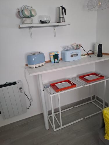 Η κουζίνα ή μικρή κουζίνα στο Tiny House El sol