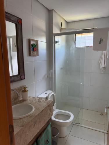 Koupelna v ubytování Alto da Serra Villas - Flat 301