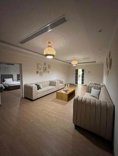 Posezení v ubytování Farm 50 - Three bedrooms