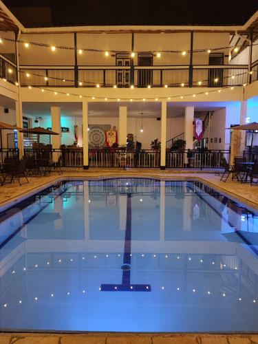 Πισίνα στο ή κοντά στο Hotel Colonial San Roque