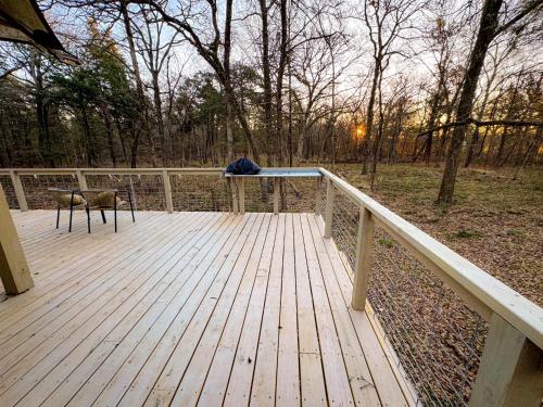 Balkón nebo terasa v ubytování UpCountree Cabins Romantic Treehouse & Luxury Glamping