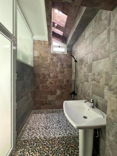 Ένα μπάνιο στο Oceanbreeze Villa Achakar