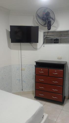 TV a/nebo společenská místnost v ubytování Hotel Bethesda 316 a 822 a 1980