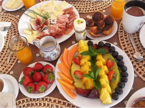 Mad på bed and breakfast-stedet eller i nærheden