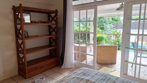 Giường trong phòng chung tại Villa Buillard 4 chambres avec piscine Centre ville