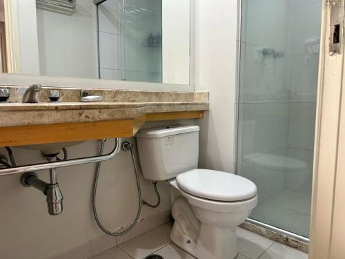 Koupelna v ubytování TOP quarto Stay Inn hotel 3 min Av Paulista