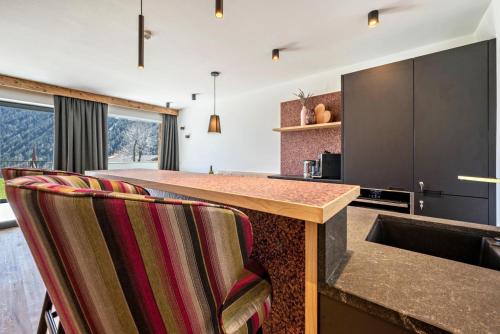 Küche/Küchenzeile in der Unterkunft MULIN Appartements