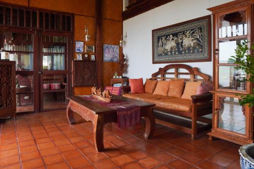 Baan Fuangfah Samuiにあるシーティングエリア