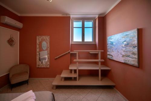 Coin salon dans l'établissement Panorama Suites Noto - Adults Only