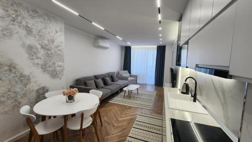 Dapur atau dapur kecil di Blue sand apartments