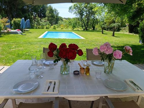Ville au calme en Provence, piscine privée, spa jeux, proche Ventoux