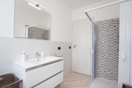 A bathroom at Casa Michela
