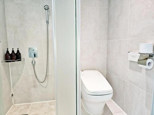 Koupelna v ubytování Suncheon Hotel Gite