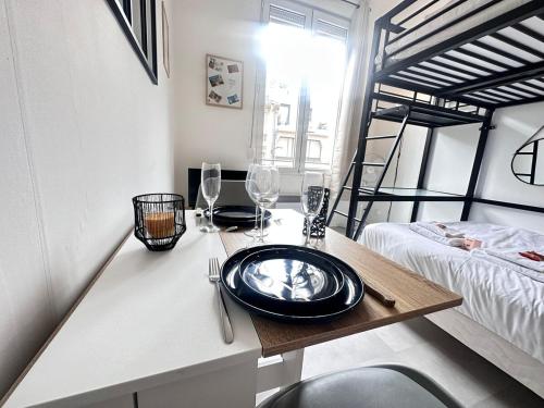 Talleyrand studio neuf cozy hyper centre