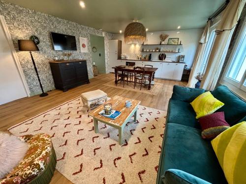 Kuchyň nebo kuchyňský kout v ubytování Charme !Appartement plein centre plage à pieds Parking