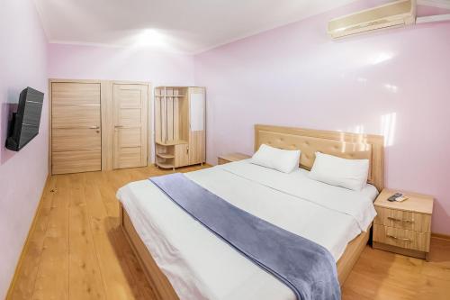 Katil atau katil-katil dalam bilik di Apart Hotel Georgia Gold