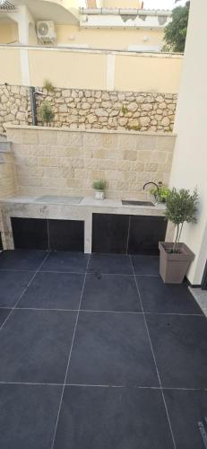 Un balcón o terraza en Apartment T E A Pag