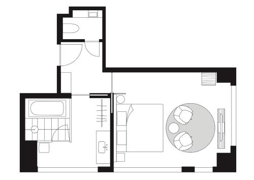 Plano de THE AOYAMA GRAND HOTEL