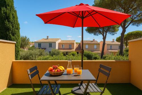 Résidence Eureka-clim-parking-Wifi-piscine-Proche village natu