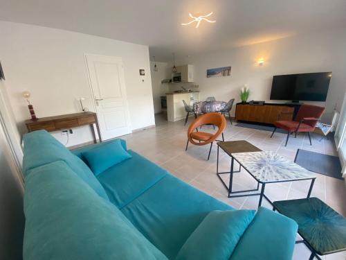 Superbe T2 avec Wifi, terrasse 100m², parking au centre d'Arcachon