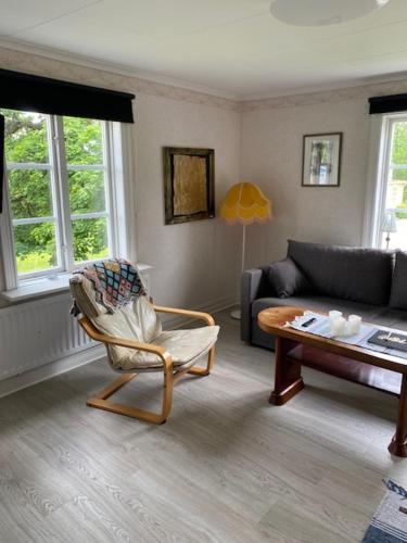 Coin salon dans l'établissement Fageredsgården