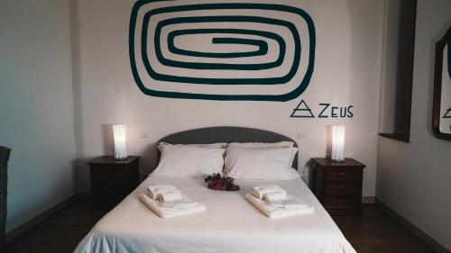 Ένα ή περισσότερα κρεβάτια σε δωμάτιο στο Agriturismo Le Valli