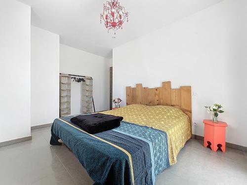 Ένα ή περισσότερα κρεβάτια σε δωμάτιο στο villa PIVOINES