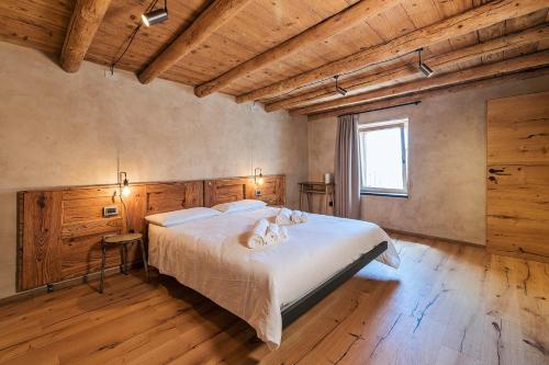 b&b Gorguselloにあるベッド