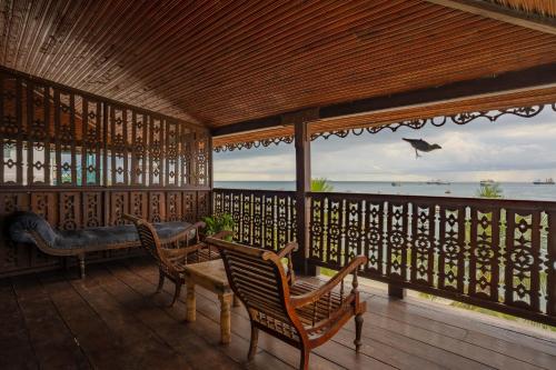 Balcone o terrazza di Mizingani Seafront Hotel