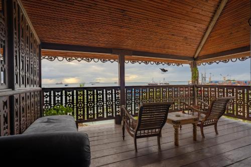 Balcone o terrazza di Mizingani Seafront Hotel