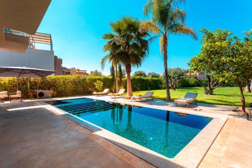 Πισίνα στο ή κοντά στο Villa Argana moderne et luxueuse piscine chauffée
