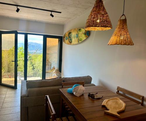 Posezení v ubytování Glamping Montenegro