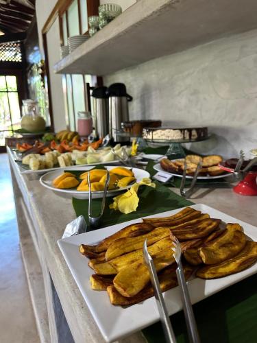 Mad på kroen eller i nærheden