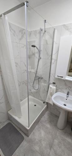 Bilik mandi di Apartmani Deniza 4 guests