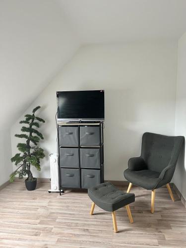 Μια τηλεόραση ή/και κέντρο ψυχαγωγίας στο Maison - 25 Minutes circuit 24h - 6 pers