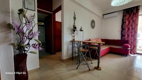 Χώρος καθιστικού στο Apartman Paralia Dionisiou