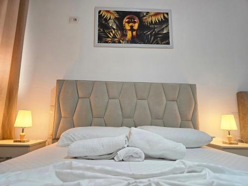 Cama o camas de una habitación en Bral Apartments 4