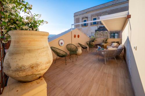 Balcon ou terrasse dans l'établissement Panorama Suites Noto - Adults Only