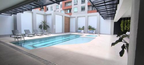 Piscine de l'établissement D Sabana Hotel San José ou située à proximité