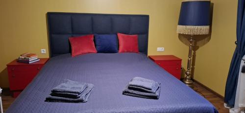 Postel nebo postele na pokoji v ubytování Boho House