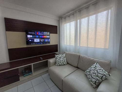 Μια τηλεόραση ή/και κέντρο ψυχαγωγίας στο 8 minutes from the college ifrn